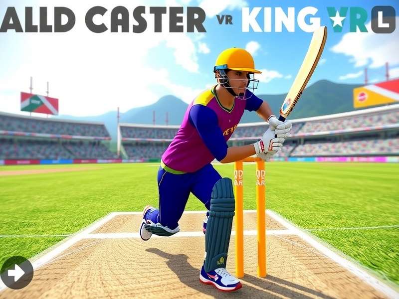Cricket VR King Gameplay